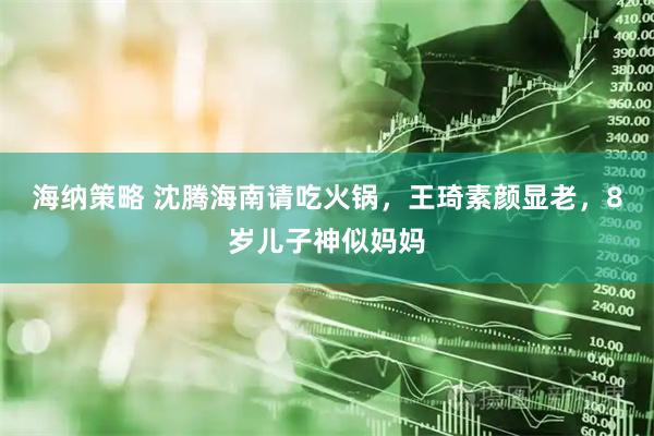 海纳策略 沈腾海南请吃火锅,王琦素颜显老,8岁儿子神似妈妈