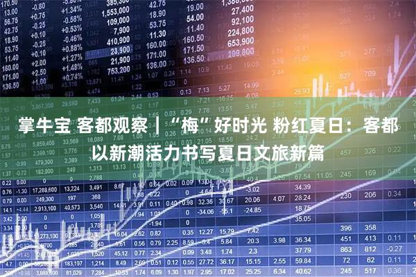 掌牛宝 客都观察｜“梅”好时光 粉红夏日：客都以新潮活力书写夏日文旅新篇